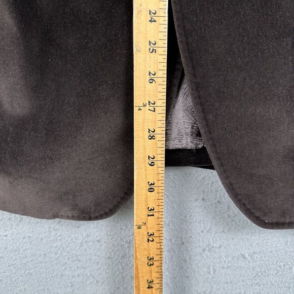 Dolce And Gabbana Blazer Men’s Small Brown Velvet 2 Button Notch Collar Lined - Picture 9 of 16